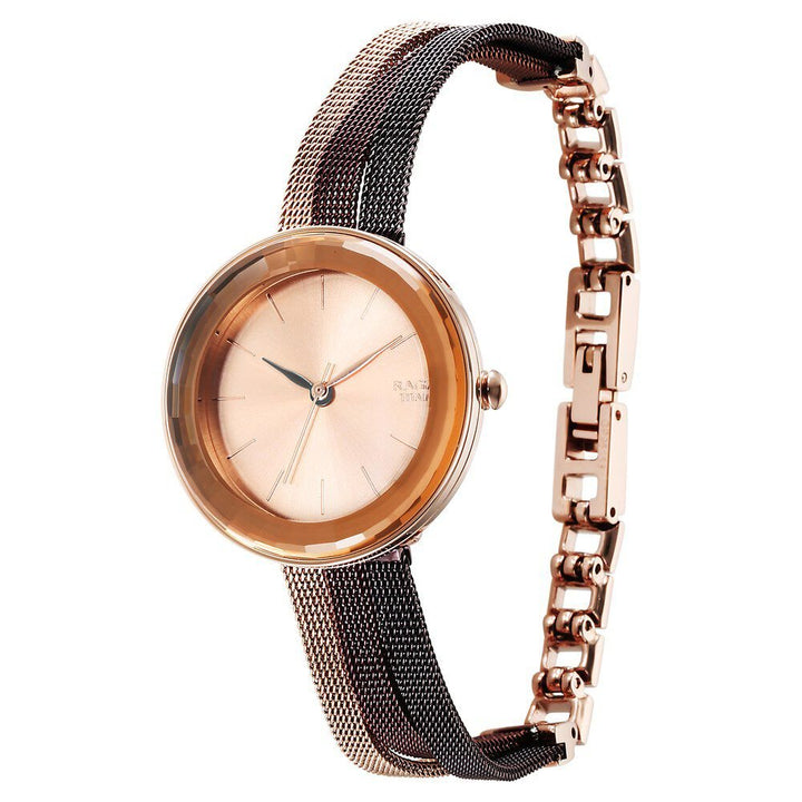 Titan Raga Delight Rose Gold Dial Women Watch With Stainless Steel Strap - The Watch Factory ®