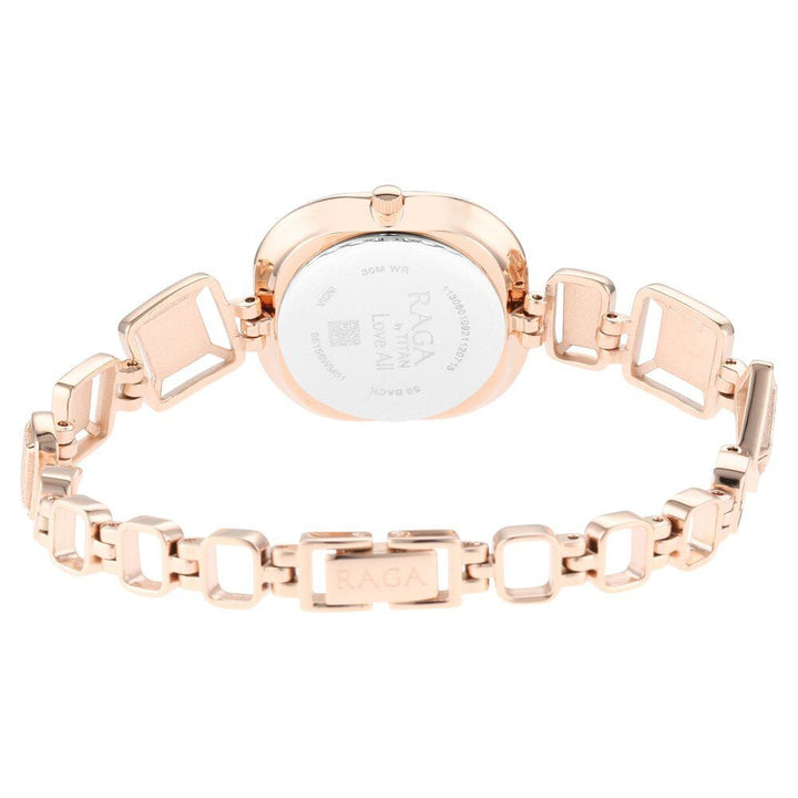 Titan Raga Love All Rose Gold Dial Women Watch With Metal Strap - The Watch Factory ®