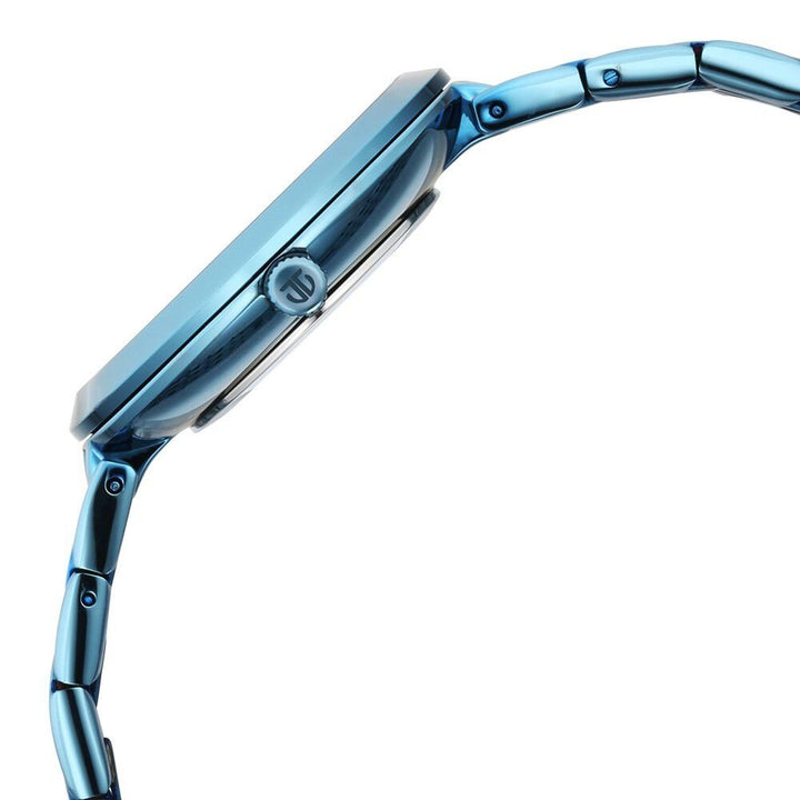 Titan Purple Unending Beauty Blue Dial Analog Stainless Steel Strap Watch for Women - The Watch Factory ®