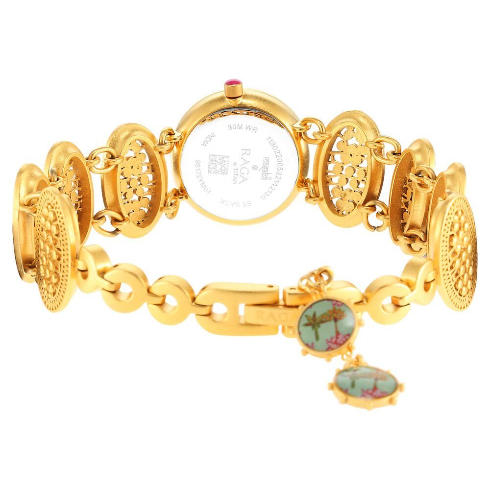 Titan Raga X Masaba Silver Dial Analog Steel and Metal Strap Watch for Women - The Watch Factory ®