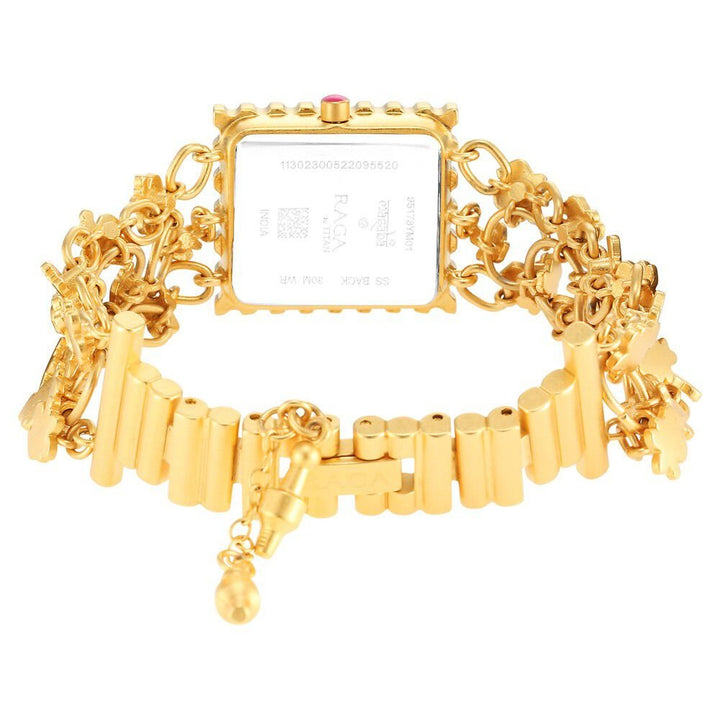 Titan Raga X Masaba Black Dial Analog Steel and Metal Strap watch for Women - The Watch Factory ®