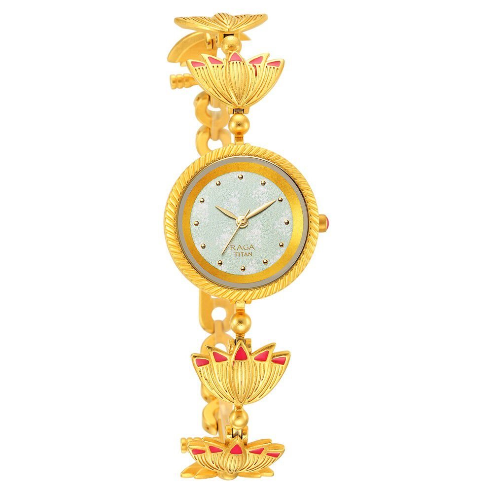 Titan Raga X Masaba Green Dial Analog Steel and Metal Strap watch for Women - The Watch Factory ®