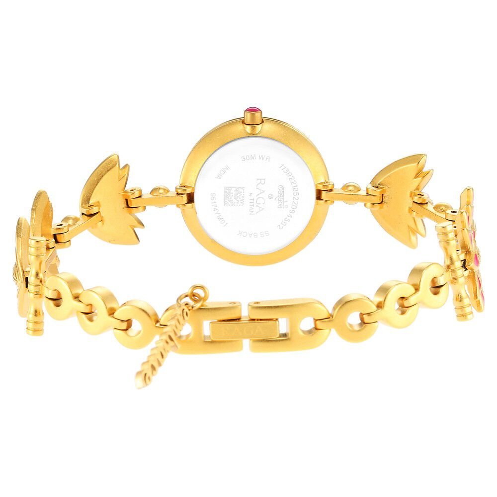 Titan Raga X Masaba Green Dial Analog Steel and Metal Strap watch for Women - The Watch Factory ®