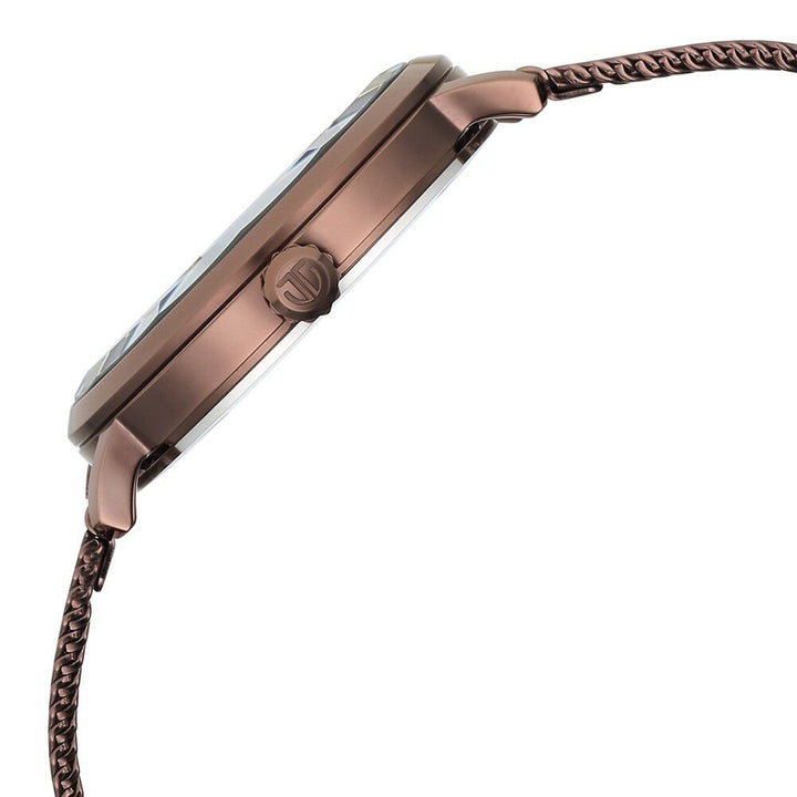 Titan Workwear Quartz Analog Black Dial Stainless Steel Strap Watch for Women - The Watch Factory ®