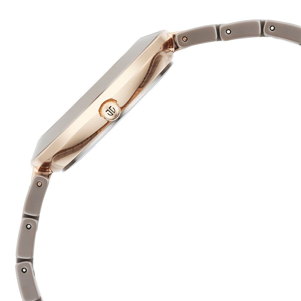 Titan Purple Ceramics Quartz Analog Brown Dial Ceramic Strap Watch for Women - The Watch Factory ®