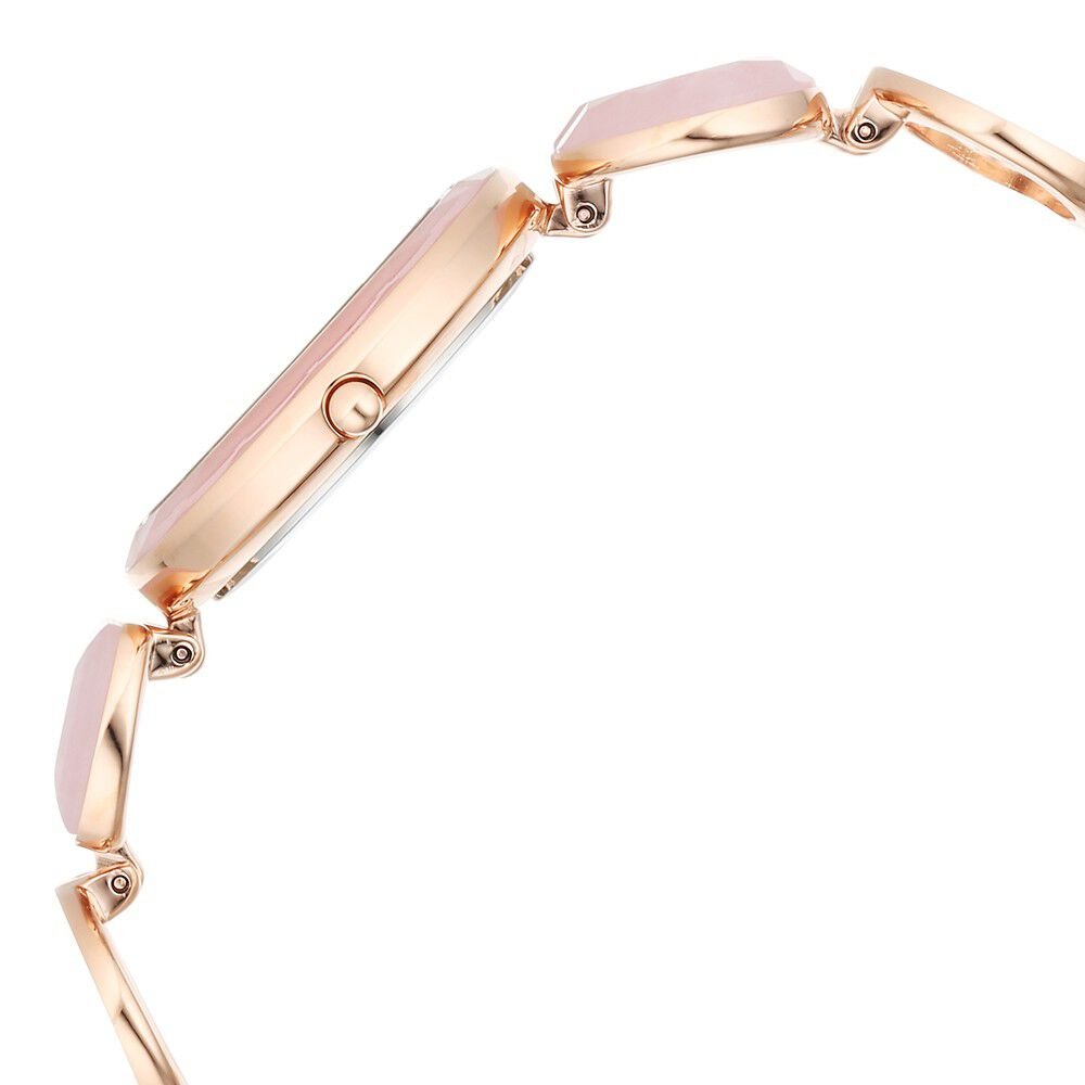 Titan Raga New You Quartz Analog Mother Of Pearl Dial Rose Quartz stone Strap Watch for Women - The Watch Factory ®