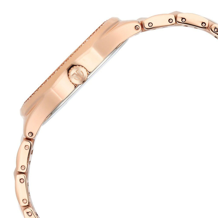 Titan Purple Glitz Rose Gold Dial Analog Stainless Steel Strap Watch for Women - The Watch Factory ®