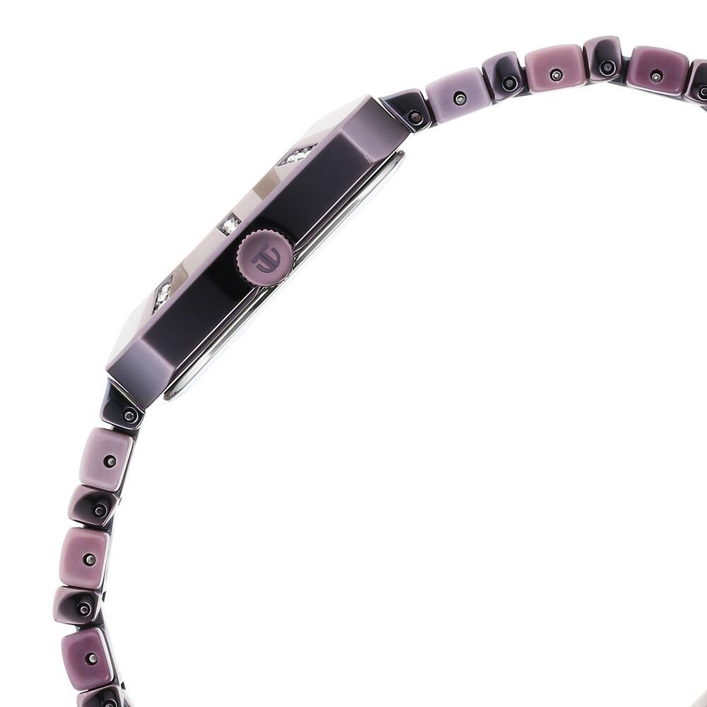 Glitz Purple Dial Metal & Plastic Strap Watch for Women - The Watch Factory ®