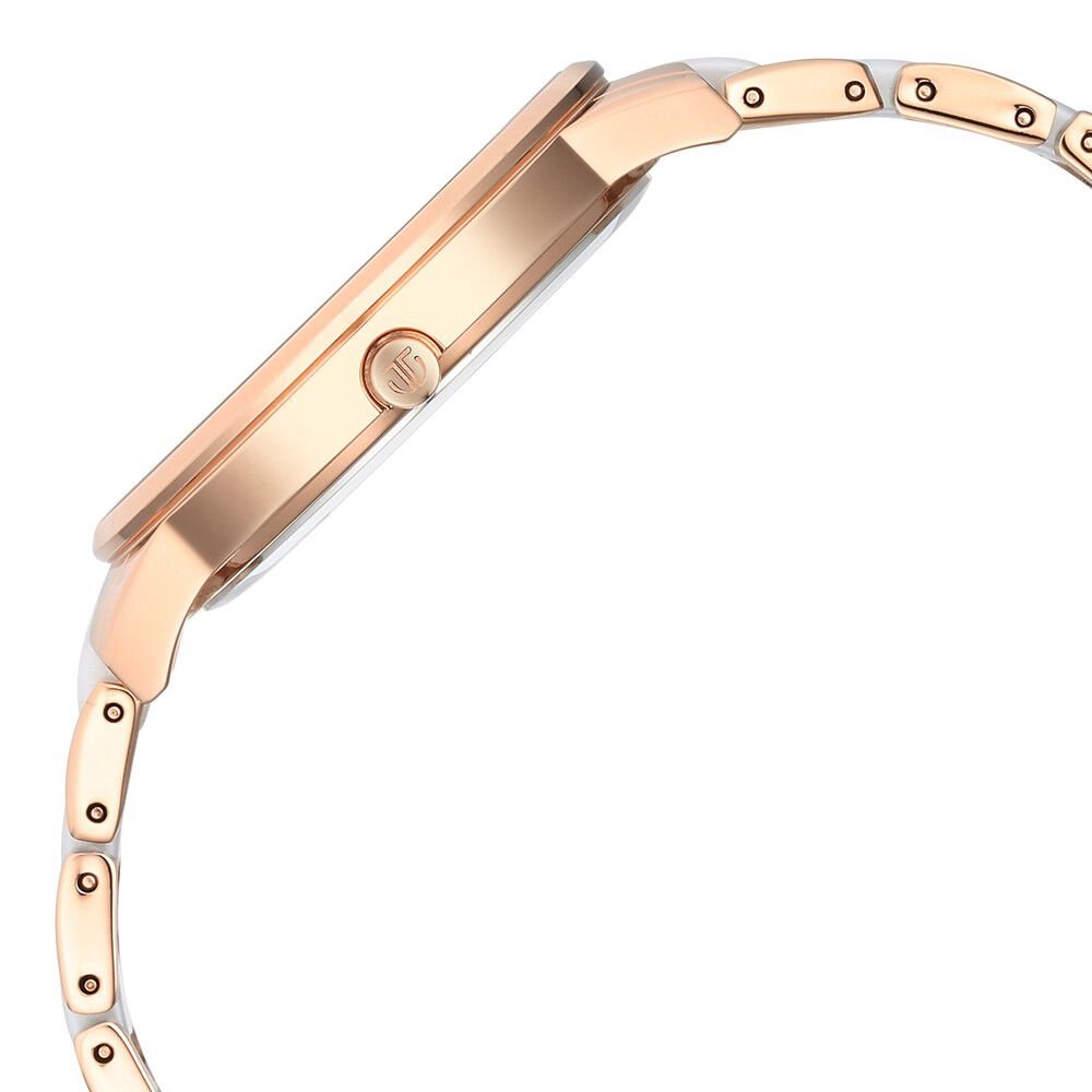 Titan Purple Ceramics MOP Dial Analog Steel and Ceramic Strap Watch for Women - The Watch Factory ®