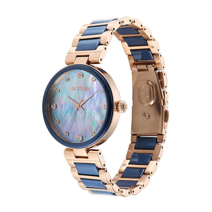 TITAN Women Purple Ceramics - 95214KD05