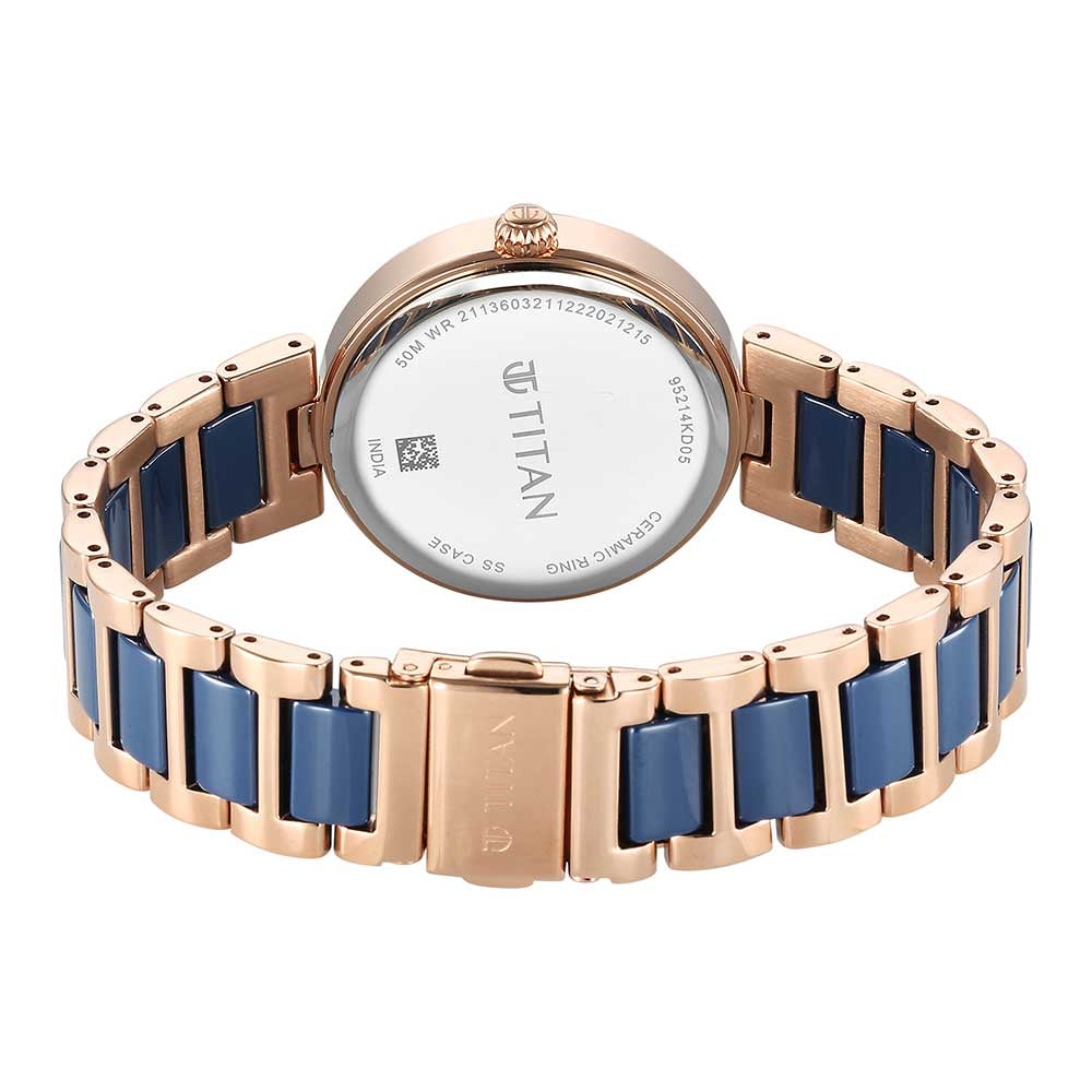 TITAN Women Purple Ceramics - 95214KD05