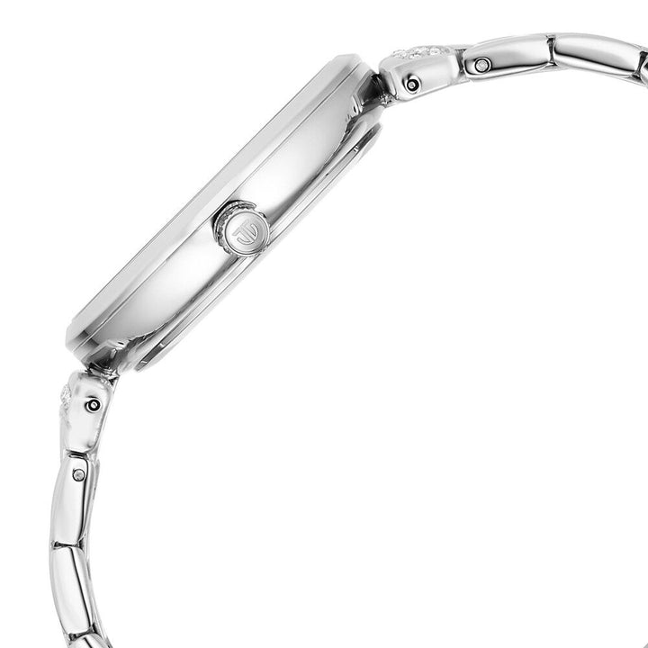 Titan Purple Style Up Quartz Analog Mother Of Pearl Dial Stainless Steel Strap Watch for Women - The Watch Factory ®