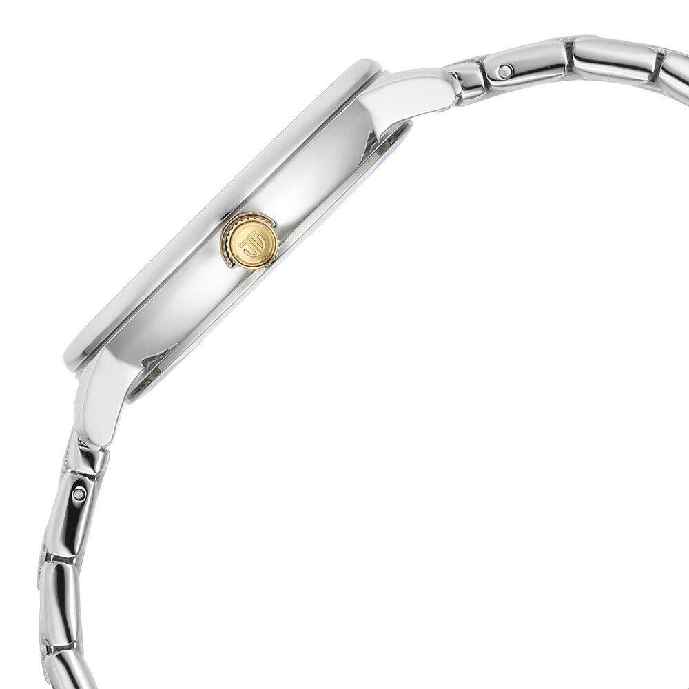 Titan Purple Style Up Quartz Analog Mother Of Pearl Dial Stainless Steel Strap Watch for Women - The Watch Factory ®