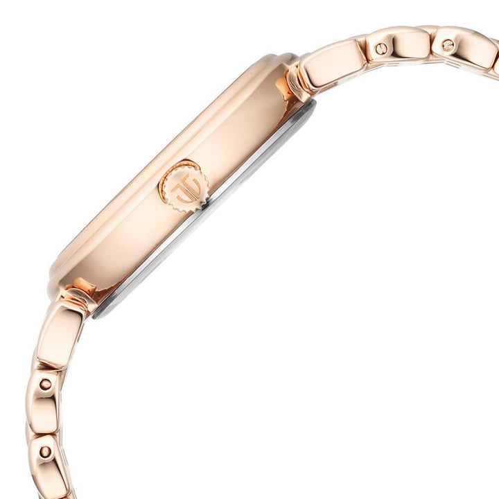 Titan Aura Quartz Analog Rose Gold Dial Rose Gold Stainless Steel Strap Watch for Women - The Watch Factory ®