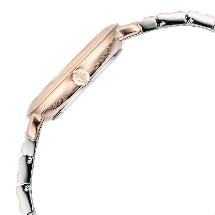 Titan Aura Quartz Analog Silver Dial Two Toned Stainless Steel Strap Watch For Women - The Watch Factory ®