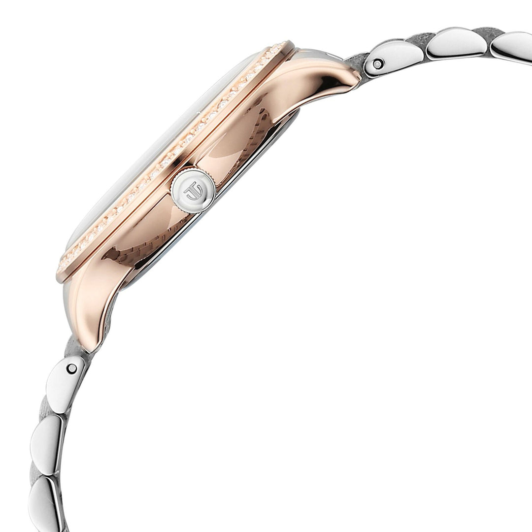 Titan Purple Prestige 95247KM03 White Dial Women&