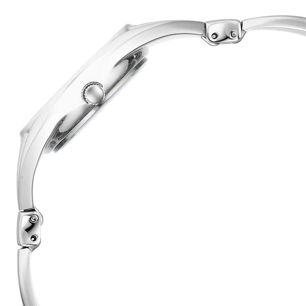 Titan Raga Memoirs Quartz Analog Silver Dial With Silver Metal Strap Watch For Women 95254SM01F