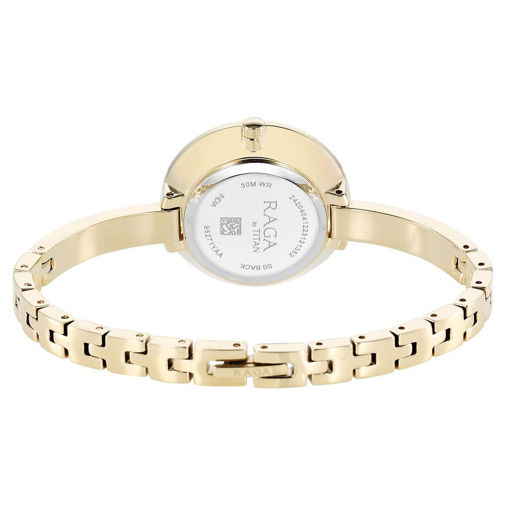 Titan Raga Showstopper Quartz Analog Green Dial Metal Strap Watch for Women - The Watch Factory ®