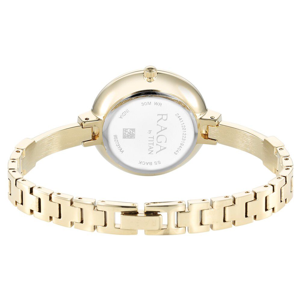 Titan Raga Showstopper Quartz Analog Mother Of Pearl Dial Metal Strap Watch for Women - The Watch Factory ®