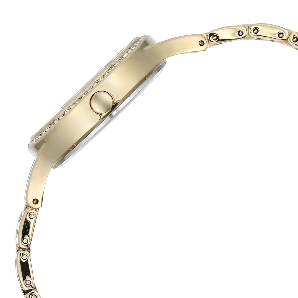 Titan Raga Showstopper Quartz Analog Mother Of Pearl Dial Metal Strap Watch for Women 95275YM01