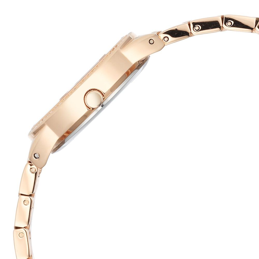 Titan Raga Showstopper Quartz Analog Pink Round Dial Rose Gold Metal Strap Watch For Women - The Watch Factory ®