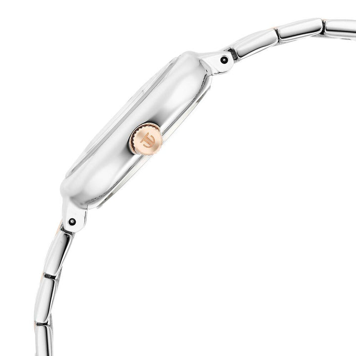 Titan Horizon Quartz Analog Silver Dial Stainless Steel Strap Watch For Women 95296KM01