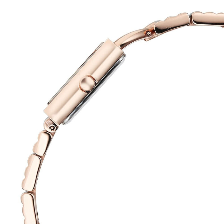 Titan Metro Quartz Analog Green Dial Stainless Steel Strap Watch For Women - The Watch Factory ®