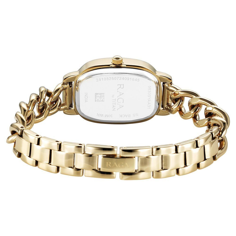 Titan Raga Showstopper Quartz Analog Silver Dial Metal Strap Watch For Women - The Watch Factory ®