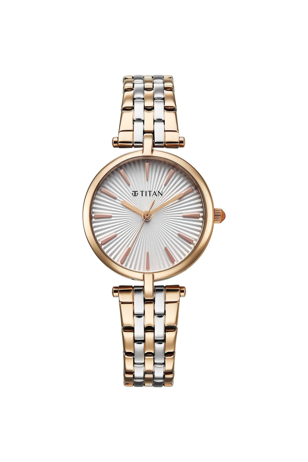 Titan Work Mode 95351KM01 Silver Dial Women&