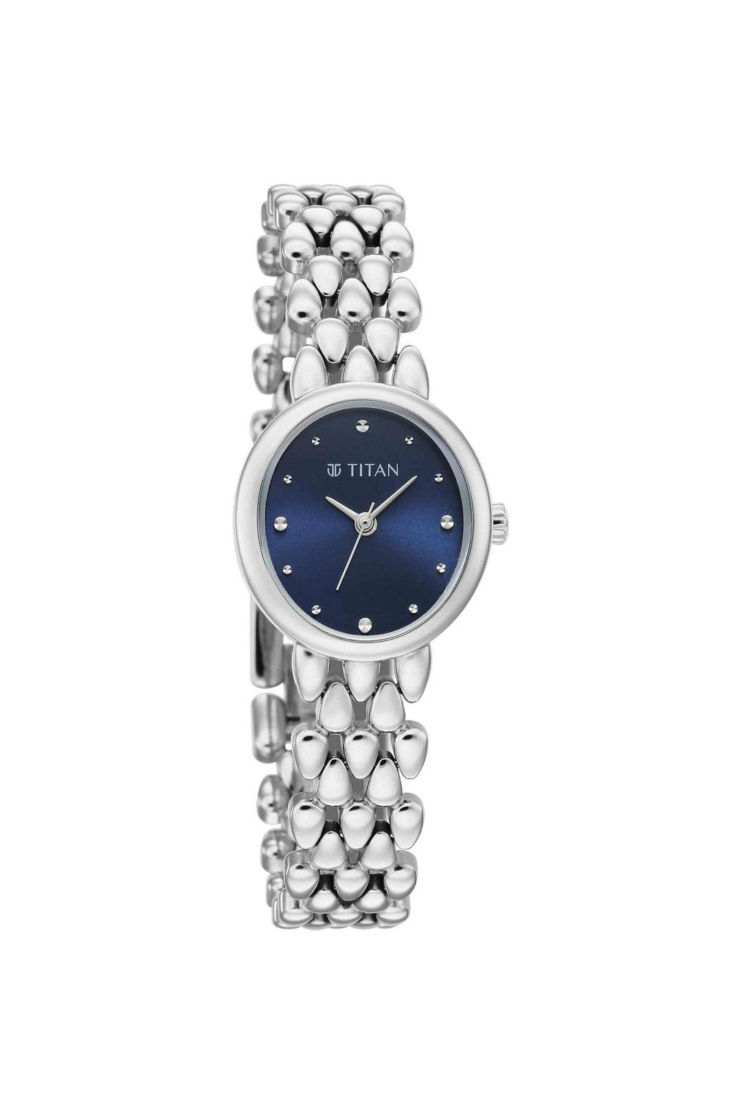 Titan Purple Serein 95386SM01 Blue Dial Women&