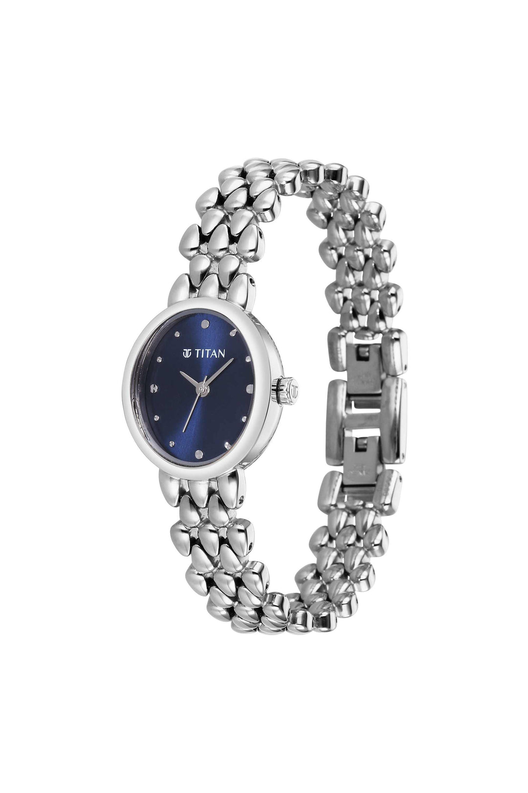 Titan Purple Serein 95386SM01 Blue Dial Women&