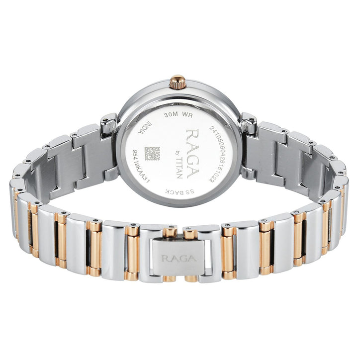 Titan Raga Spotlight 95419KM01 Mother of Pearl Dial Women&