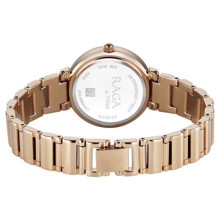 Titan Raga Spotlight 95419WM01 Mother of Pearl Dial Women&