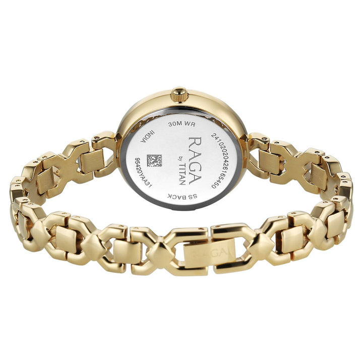 Titan Raga Spotlight 95420YM01 Silver Dial Women&