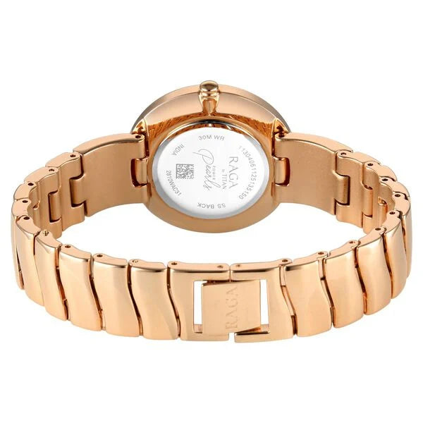 Titan Raga Spotlight 95426WM01 White Dial Women&