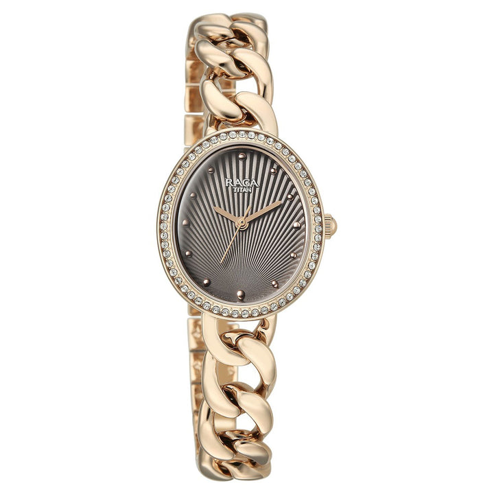 Titan Raga Spotlight 95429WM01 Grey Dial Women&