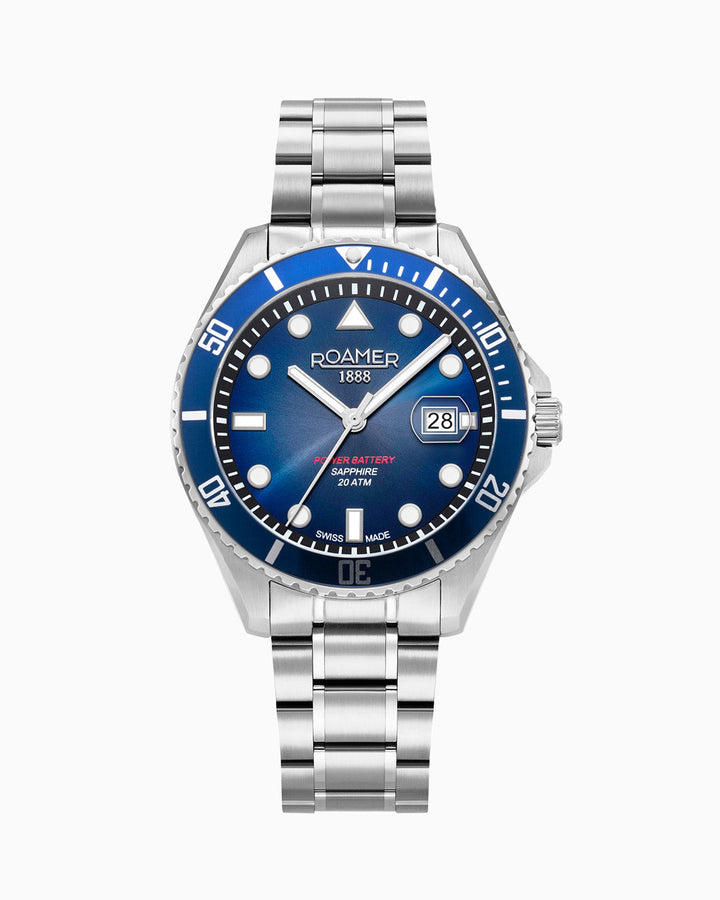 Roamer 969845 41 45 20 Silver Dial Watch