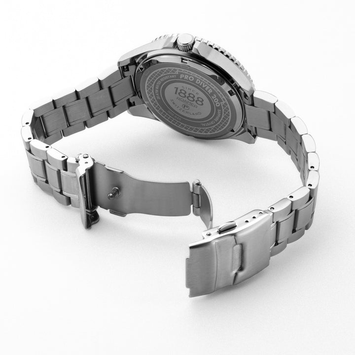 Roamer 969845 41 45 20 Silver Dial Watch
