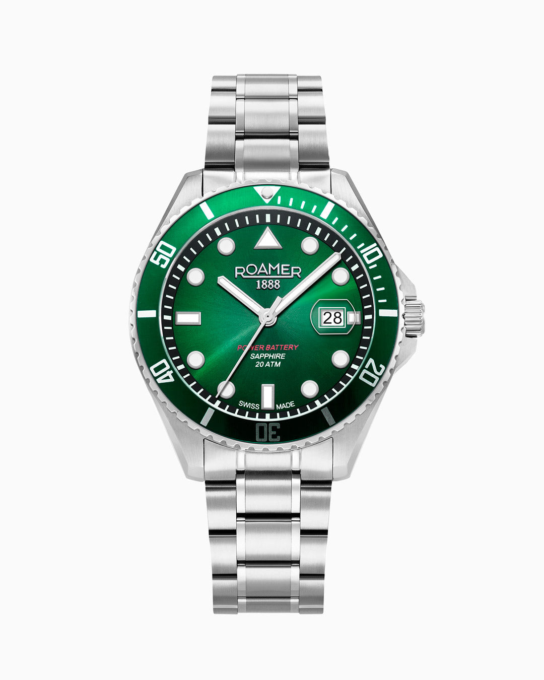 Roamer 969845 41 75 20 Silver Dial Watch