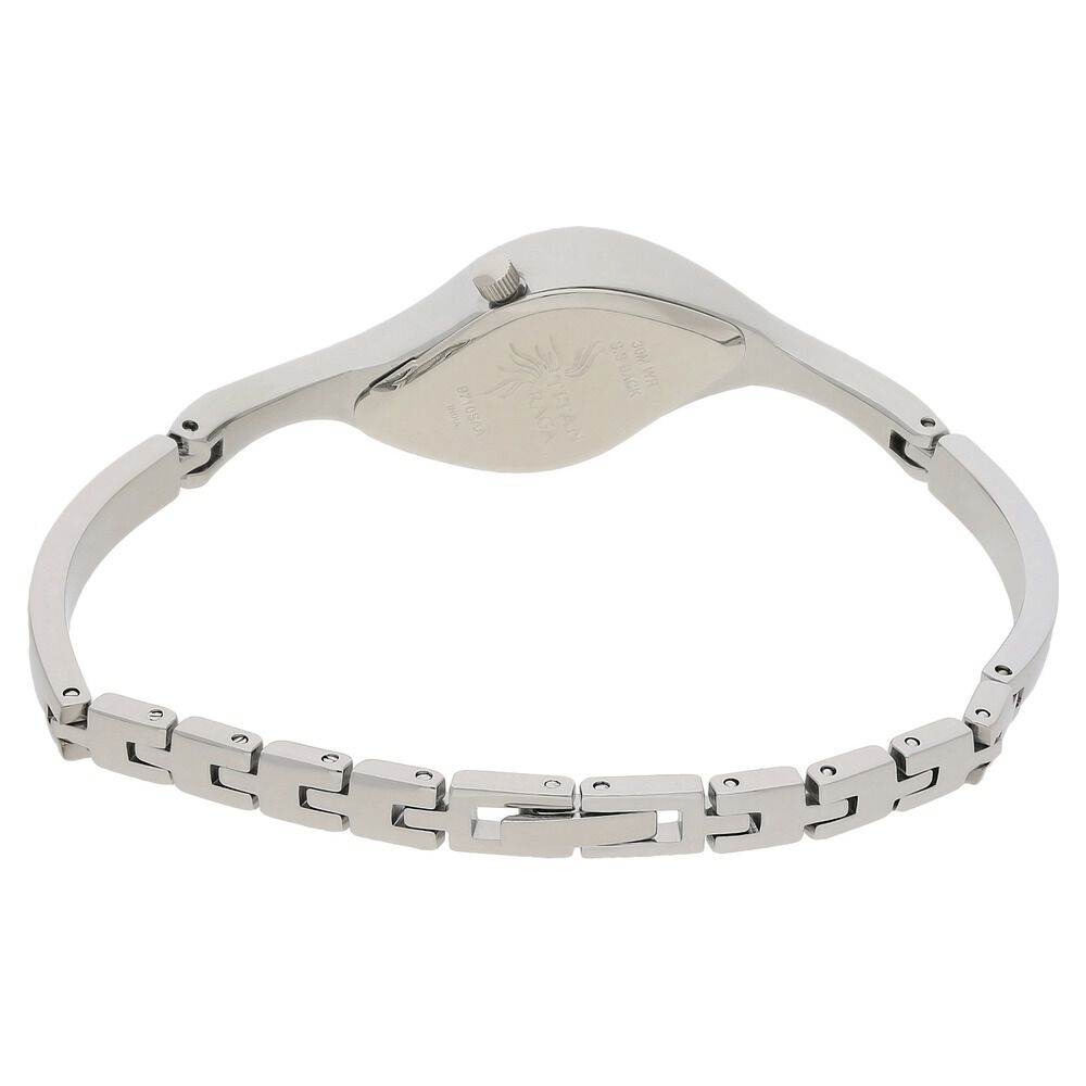 Titan Raga Blue Dial Quartz Analog Metal Strap watch for Women NS9710SM01