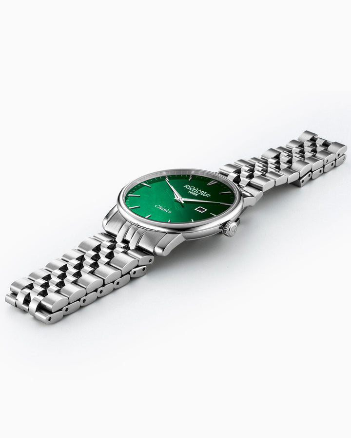 Roamer 971856 41 75 50 Silver Dial Men&