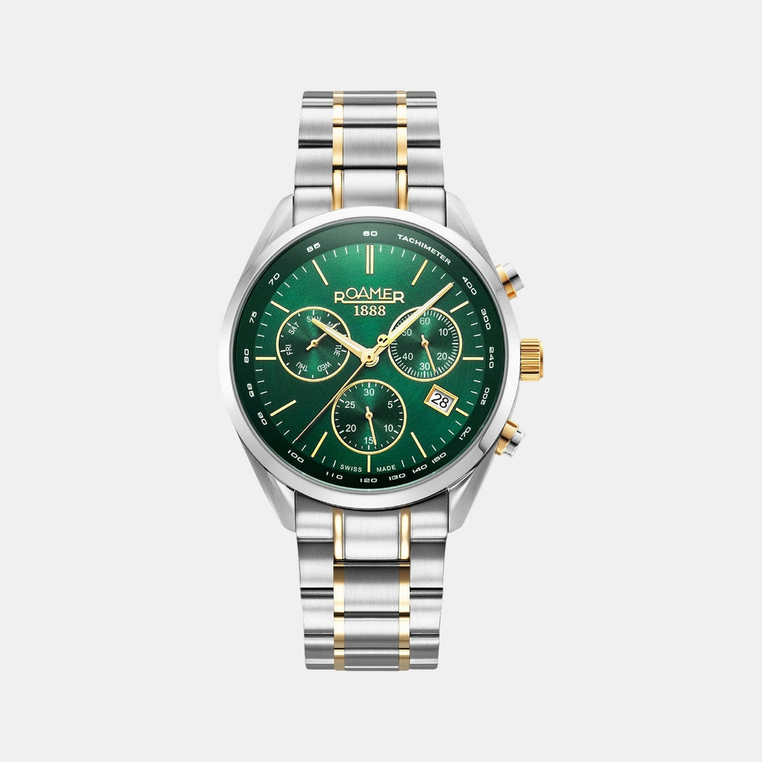 Roamer 993819 47 75 20 Green Dial Men&