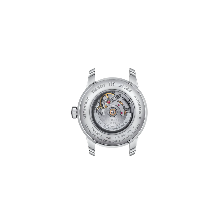 Tissot Le Locle 29mm Automatic Green Dial Diamond Watch with Interchangeable Bracelet