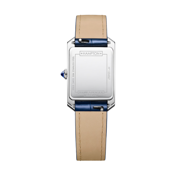 Baume &amp; Mercier Hampton 10709 Women’s Quartz Watch – Blue Dial