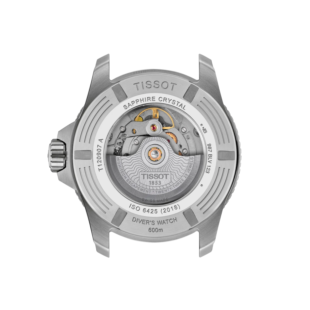 Tissot Seastar 2000 Professional T1209071728100 Orange Dial Watch