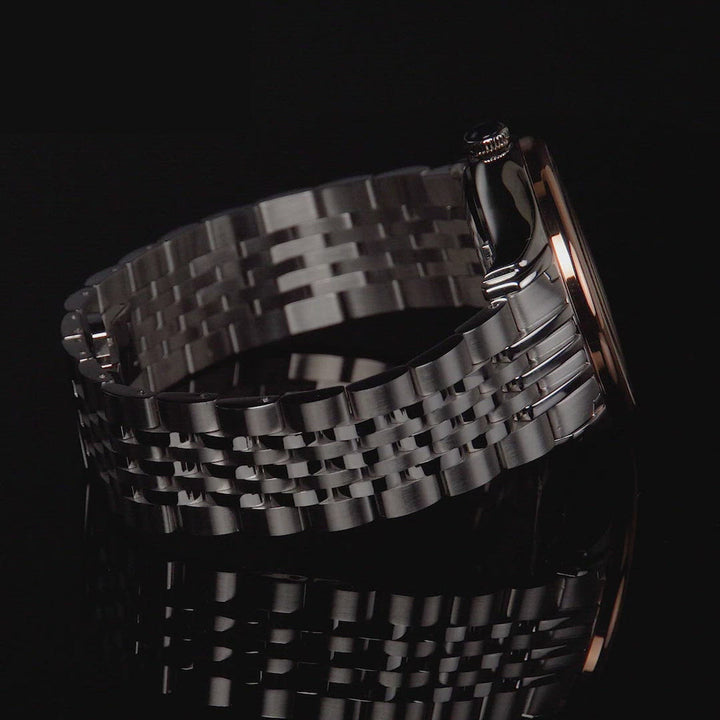 Earnshaw Nasmyth Sun Moon Dual Time Automatic Rose Gold