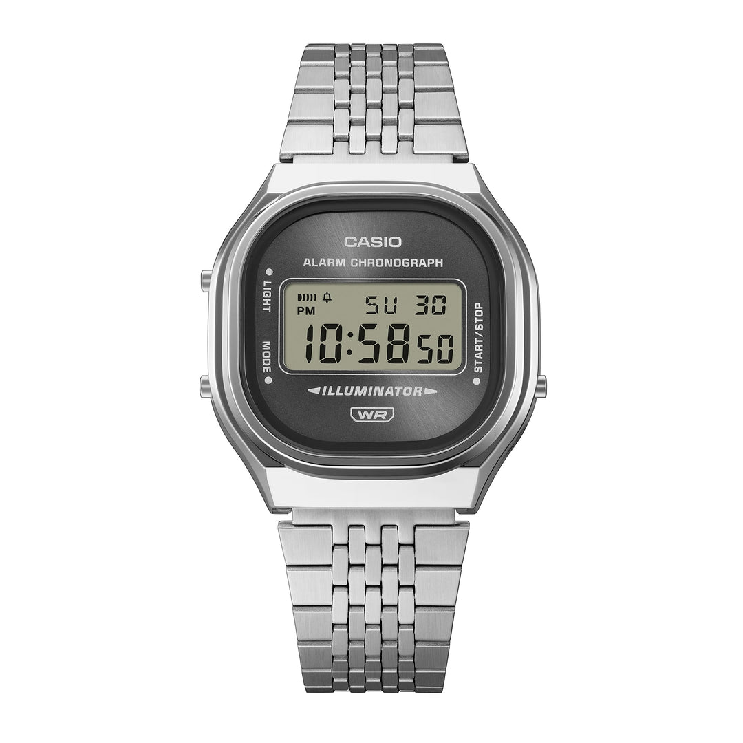 Casio Vintage A140WE-8A Grey Dial Unisex Watch