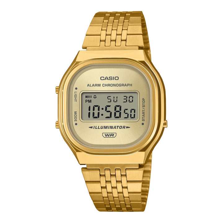 Casio Vintage A140WEG-9A Gold Dial Unisex Watch