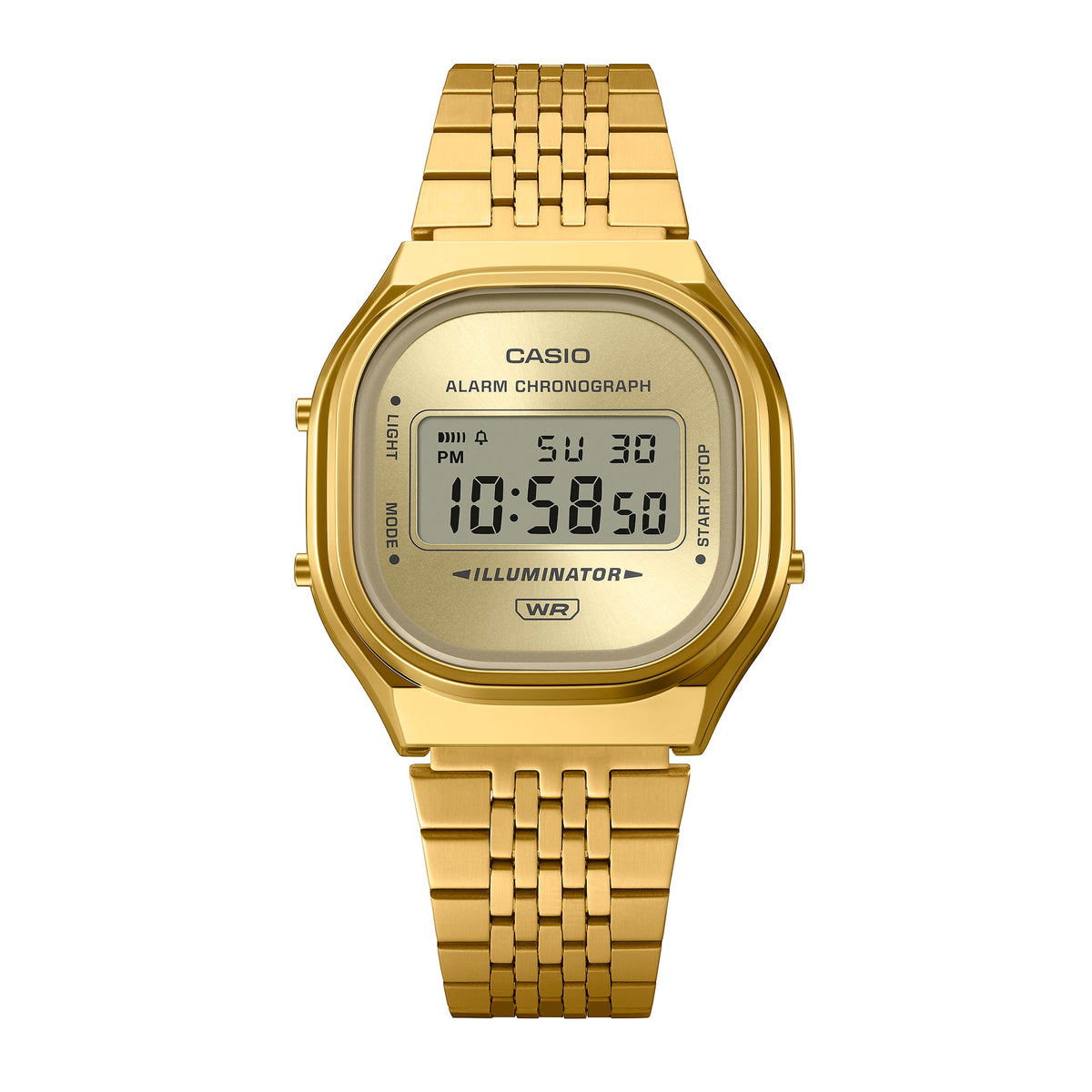 Casio Vintage A140WEG-9A Gold Dial Unisex Watch