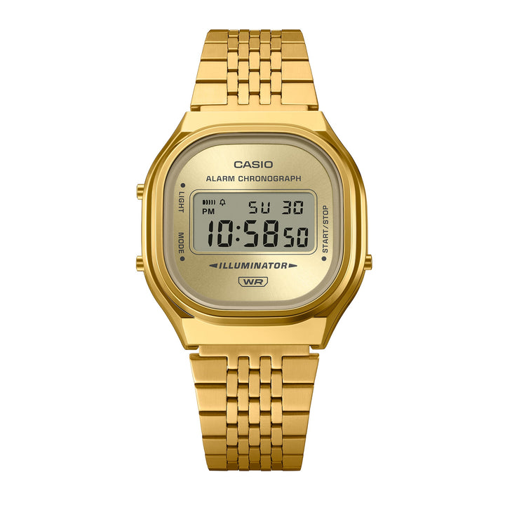 Casio Vintage A140WEG-9A Gold Dial Unisex Watch